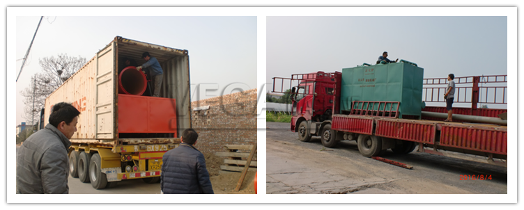 production 4t/24h jute sticks charcoal making machine plant