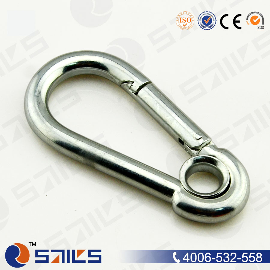 Carabiner Rope Eye Bolt Stainless Steel Snap Hook With Eyelet Buy