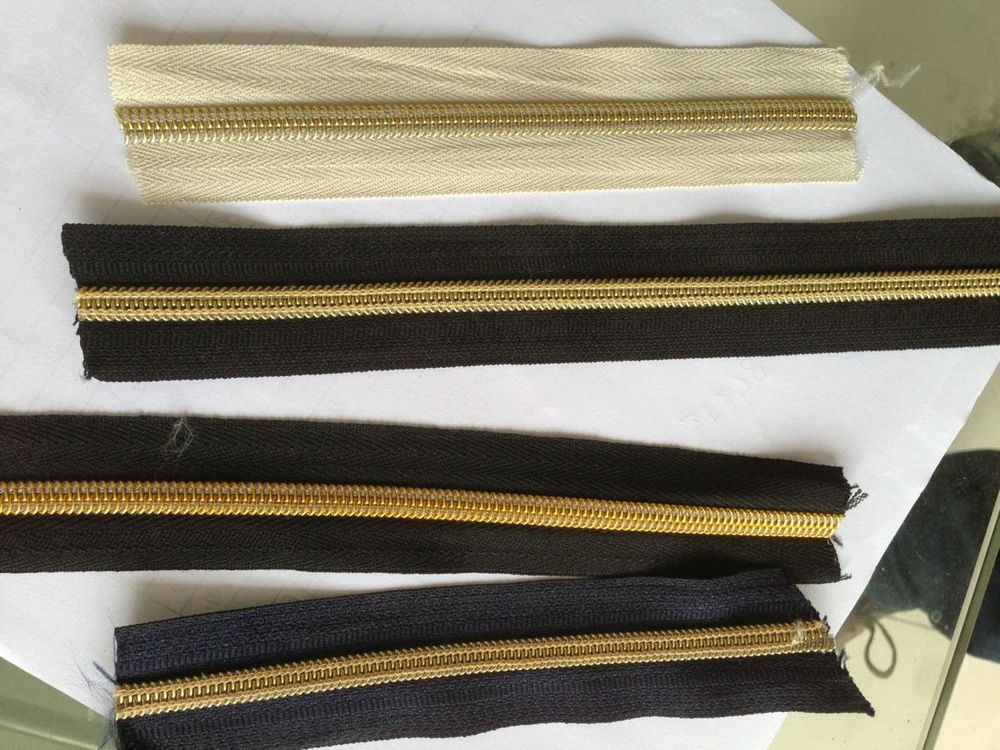 Light Gold Color Plated Nylon Zipper 5 For Garment Open End Buy 5