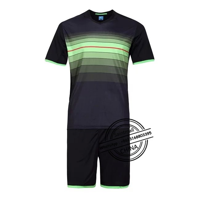 2016ジャージ制服サッカーユニフォームメーカーストライプサッカージャージー仕入れ・メーカー・工場