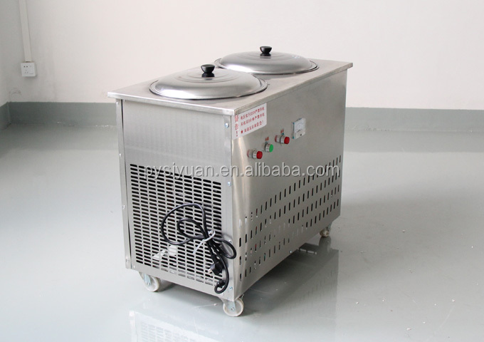 Fry Ice Cream Machine / Fried Ice Cream Machine (CE approve)