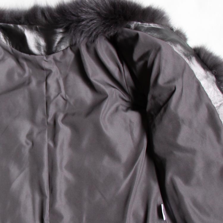 リアル フォックス毛皮の コート/ロシア スタイル ナチュラル フォックス毛皮ジャケット リアル ファー コート仕入れ・メーカー・工場