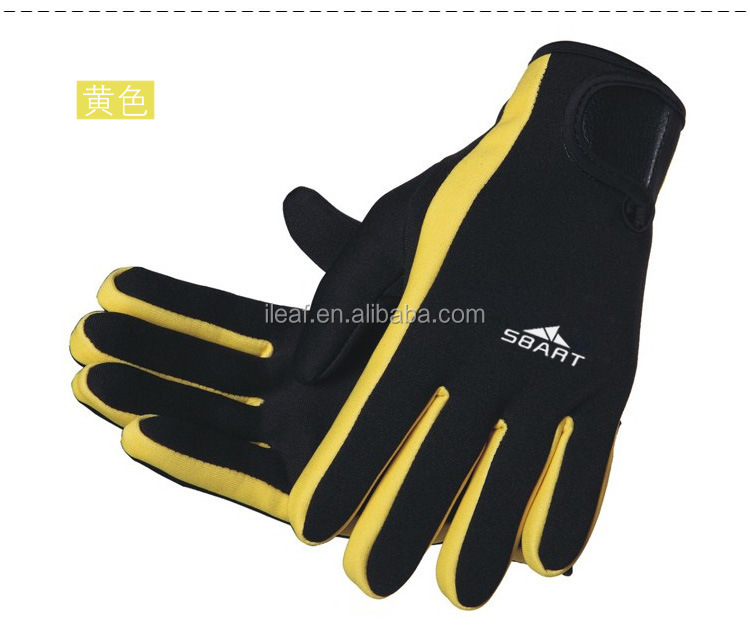 のネオプレンダイビング手袋2mm冷水用ブラックピンクブルー黄色仕入れ・メーカー・工場