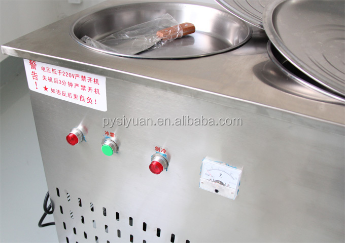 Fry Ice Cream Machine / Fried Ice Cream Machine (CE approve)