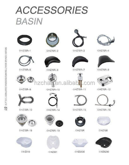 Absプラスチックのヘアサロンの洗面2015basin/耐久性のある黒流域美容のために仕入れ・メーカー・工場