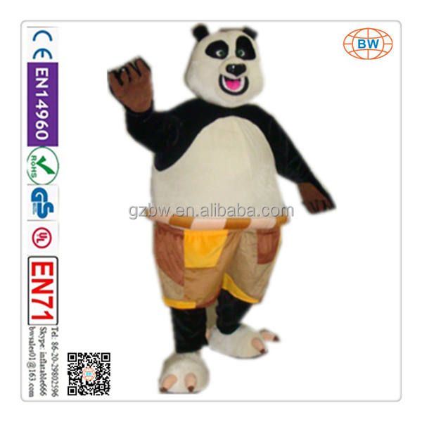2014年熱い販売の大人の中国からカンフーパンダのマスコットの衣装問屋・仕入れ・卸・卸売り