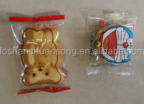 Automatic Multi-function biscuit/chocolate/cookies/bread Horizontal Flow packaging machine DCTWB-450D