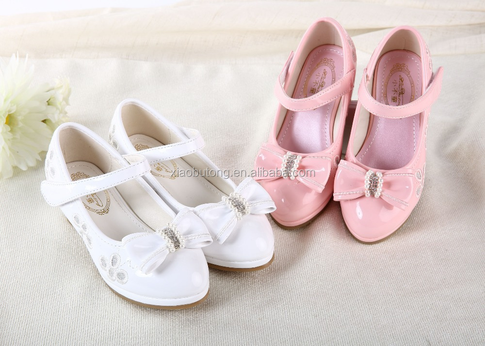 fashion PU leather confortable sweet wholesale baby shoes 2015