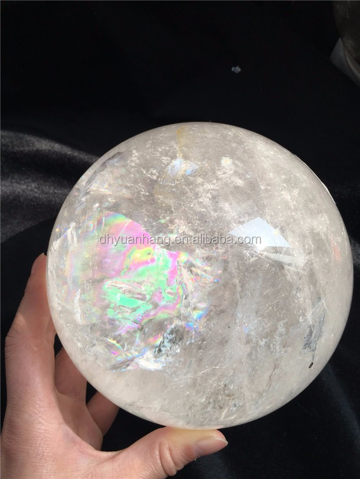 Bola Cristal Arco-Íris Pedra natural Esfera Extra Cod 131302