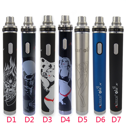 2014年ola×クールとセックス1300/1600mah3.3-5.5vバッテリー電圧alibabaの米国トップツイストスリムタバコ問屋・仕入れ・卸・卸売り