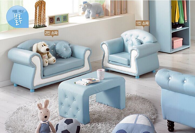 MMD01素敵なブルーとピンクpuミニソファ用ベビー子供と子供カラーフル子供家具保育園の家具仕入れ・メーカー・工場
