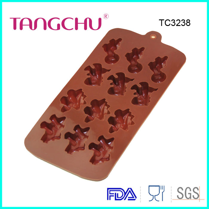 Triangle chocolate jelly silicone cake decorating moulds