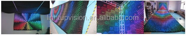 Ledステージライト4mx6m/ビジョンのカーテンを導いたライトディスプレイ問屋・仕入れ・卸・卸売り