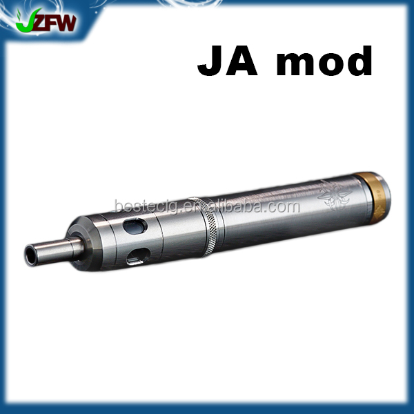 New product 2014 mechanical ja mod, ja mod clone, ja mod with 18650 battery