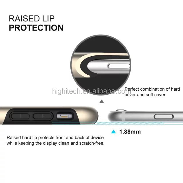 totu新製品売れ筋6tpuケースiphone用換気良好な熱放散のためのiphone6s仕入れ・メーカー・工場