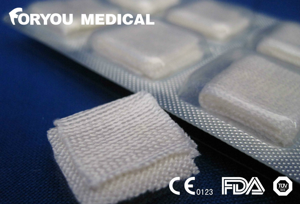 Surgical Hemostats Hemostasis Products Hemostatic Gauze For Dental With