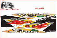 Honda wave 100 sticker design #2