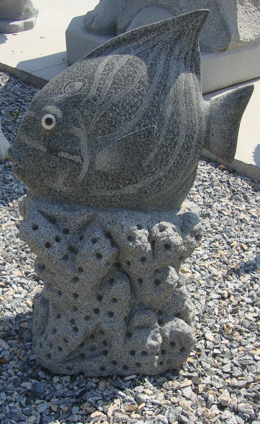 garden fish statues