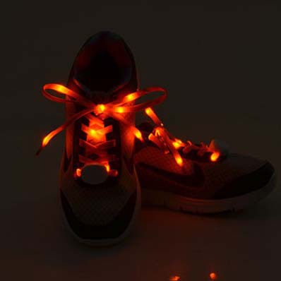 光主導の靴フラット靴紐を点滅led靴ひも簡単に使用するソフトナイロンsl006パーティーで客に配る飾り物仕入れ・メーカー・工場