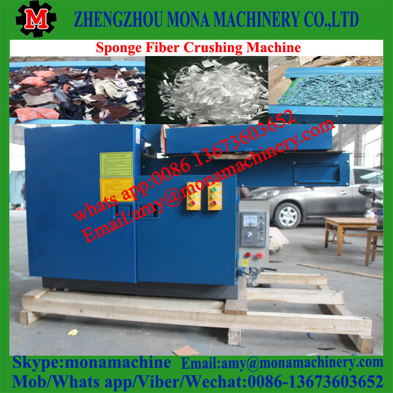 7 Sponge Fiber Crushing Machine Foam Sponge Chopping Machine Waste Clothes Tearing Machine.jpg