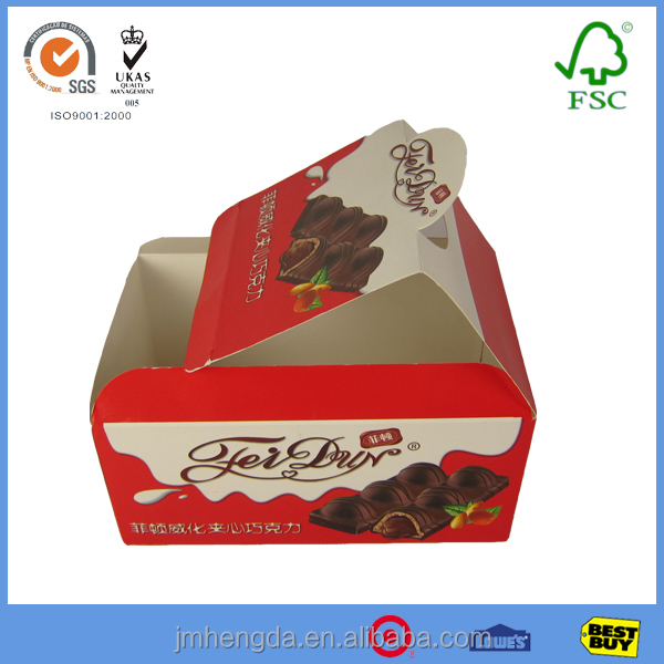 Top Quality Custom Chocolate Box Manufacturer In Uae With Novelty Design