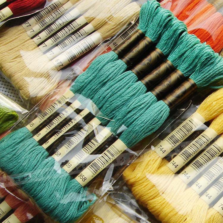 クロスの手が作ったmatrialsstithc製品の糸の刺繍綿縫糸仕入れ・メーカー・工場