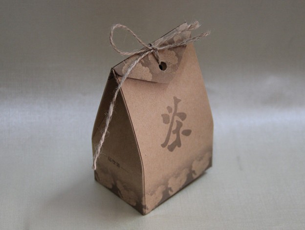 シンプルな茶色用クラフト紙の袋茶/茶袋問屋・仕入れ・卸・卸売り
