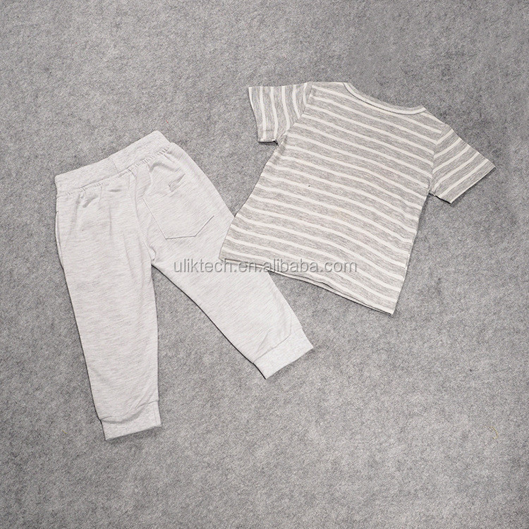 2016工場価格子服用1ピースファッションベビー男の子服セット卸売子供服仕入れ・メーカー・工場