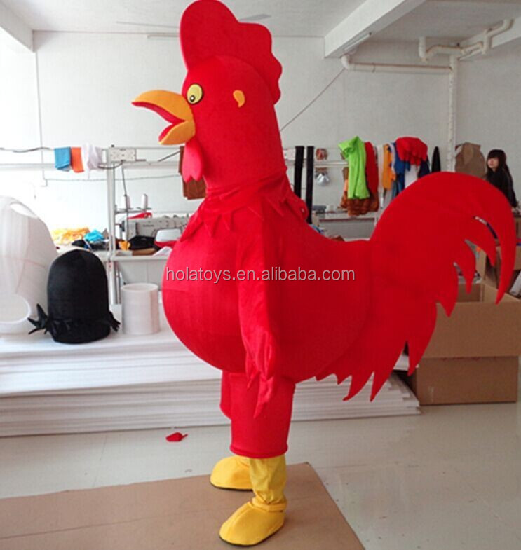 2016 Red Rooster Mascot Costume/chicken Mascot Costume For Sale Buy