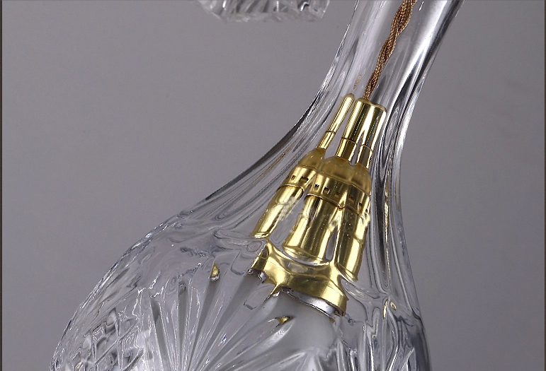 Wodka flasche licht hängen wein lampenglas pendnat lampe kristall ...
