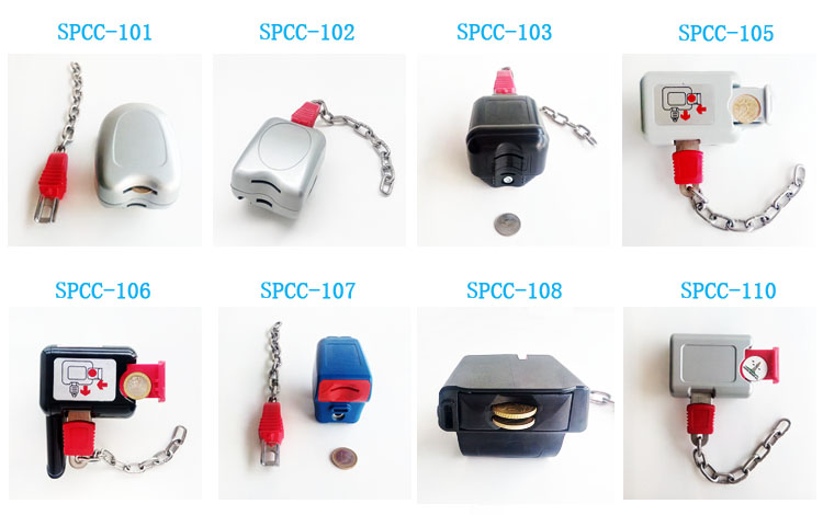shopping trolley coin lock