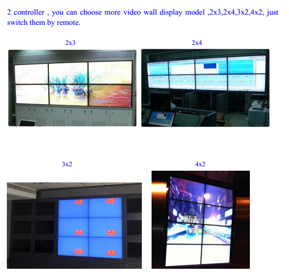 4 × 3 4 × 4 ビデオ ウォール で hdmi ビデオ ウォール コントローラ仕入れ・メーカー・工場