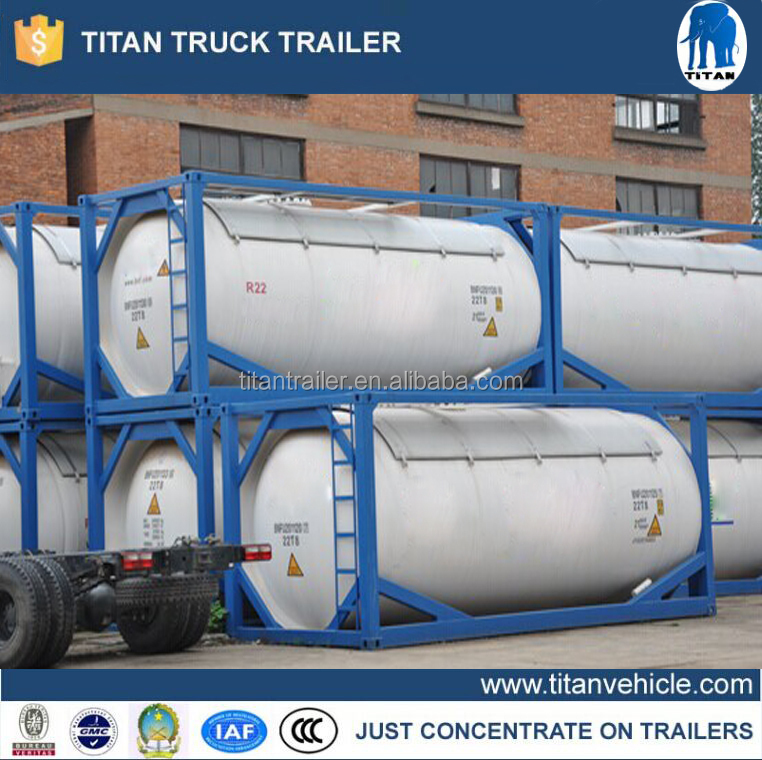 Widely used20 ft 40feet iso container tube cng trailer with tank style