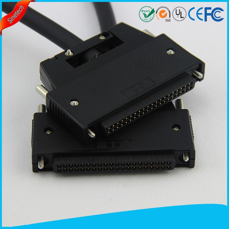 Plc A6con1 Wiring Fujitsu 40pin Connector Cable Omron 40pin Connector