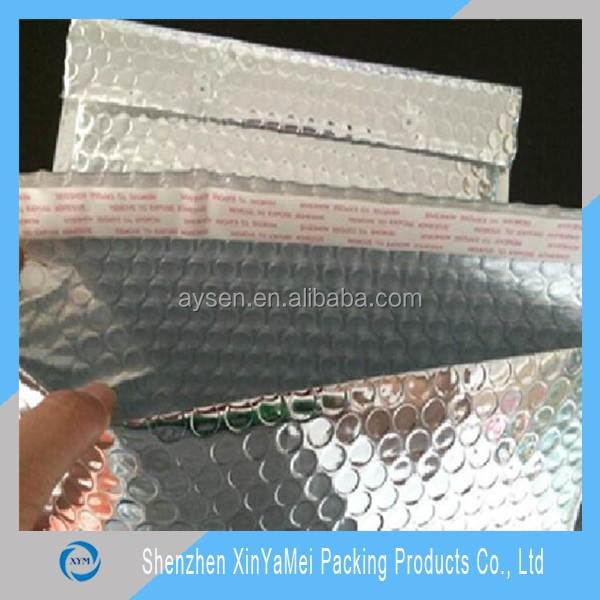 Aluminized Foil Bubble Bag /Colored Aluminized Bubble Mailers
