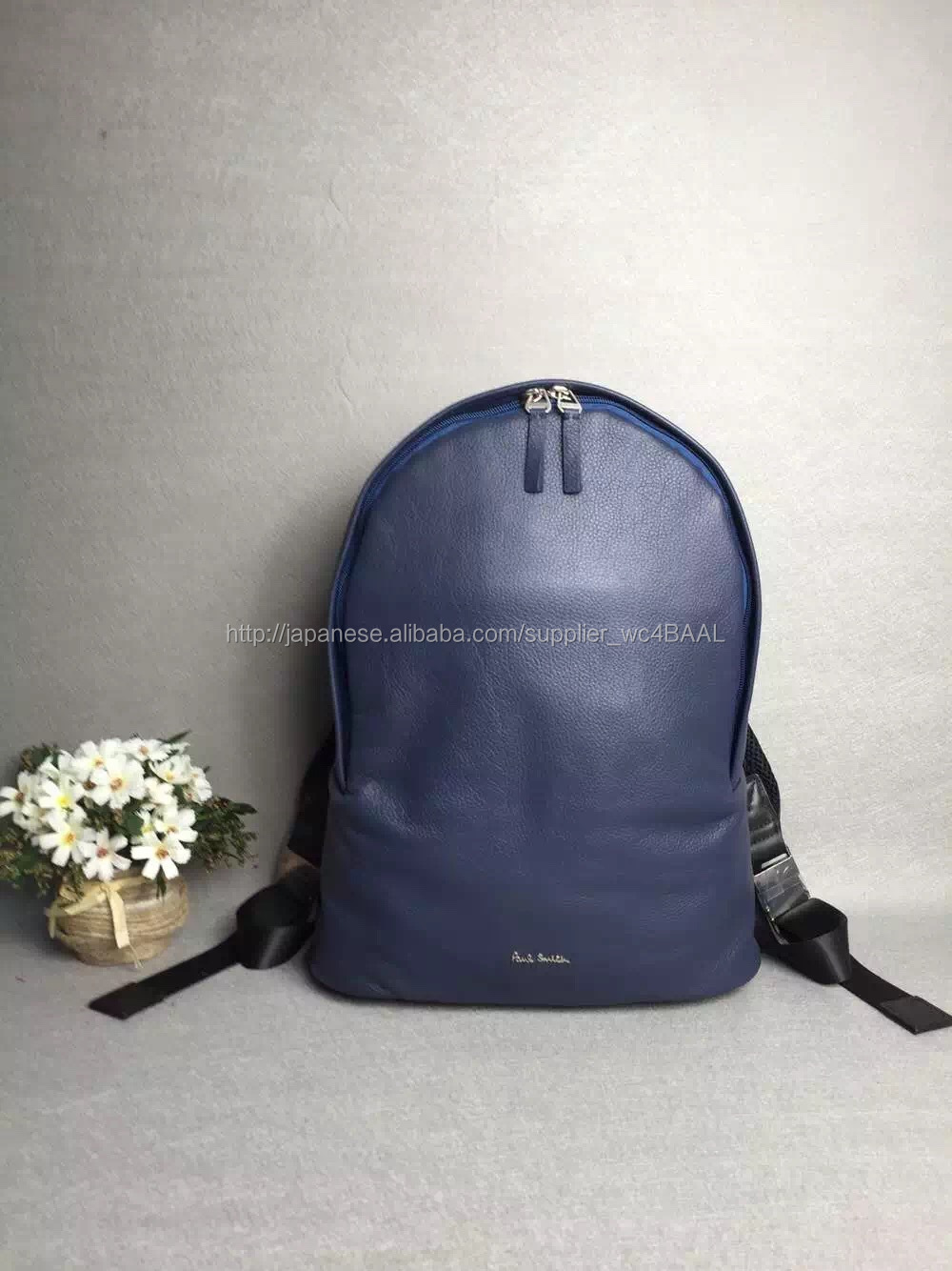 ポールスミスリュックサック 正規品 新品 2015年 天然牛革×防水ナイロンをpaul smith仕入れ・メーカー・工場