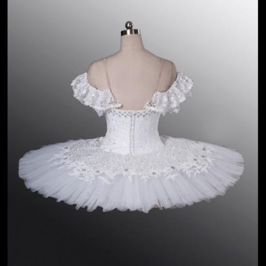 N000077 Classical Girls Women Professional White Swan Lake Ballet TUTU Costumes