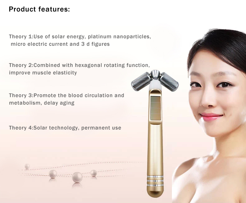 the latest in technology 24k gold facial massager products you can import from china