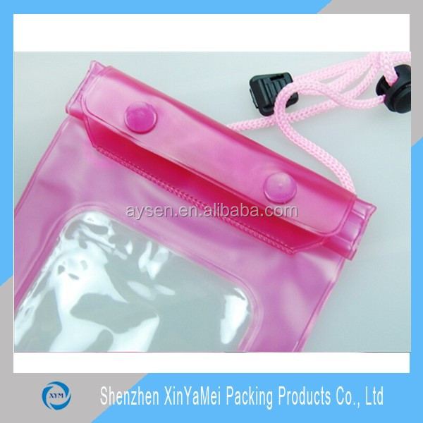 OEM plastic pvc waterproof zip lock bag