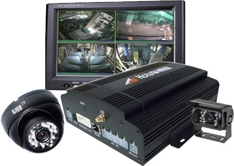 中国で新しい技術製品3g/wifi車両のcctv4チャネル車dvrシステム
