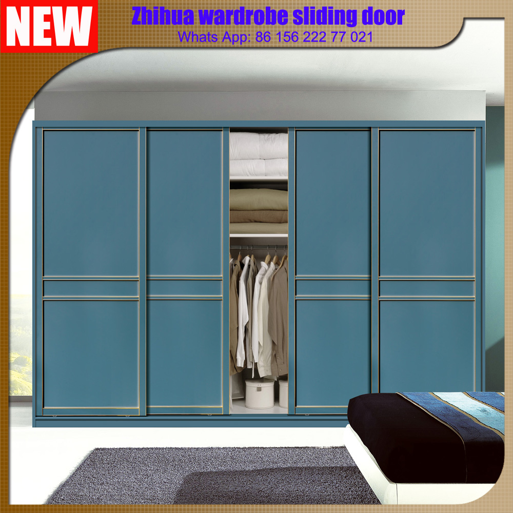 Zhihua New Modern Design 3 Door Closet Bedroom Wardrobe Sliding