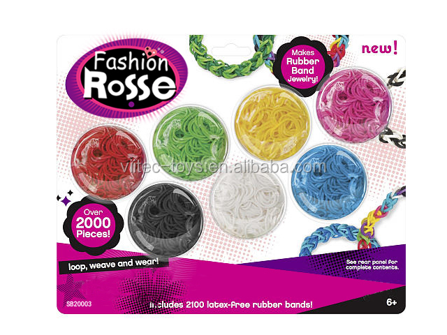 ・カラフルなloomband064246#girlsジュエリー問屋・仕入れ・卸・卸売り