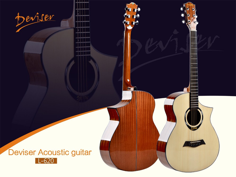 楽器deviser L-620高品質アコースティック ギター卸売、 ホット販売アコースティック ギター で低価格仕入れ・メーカー・工場