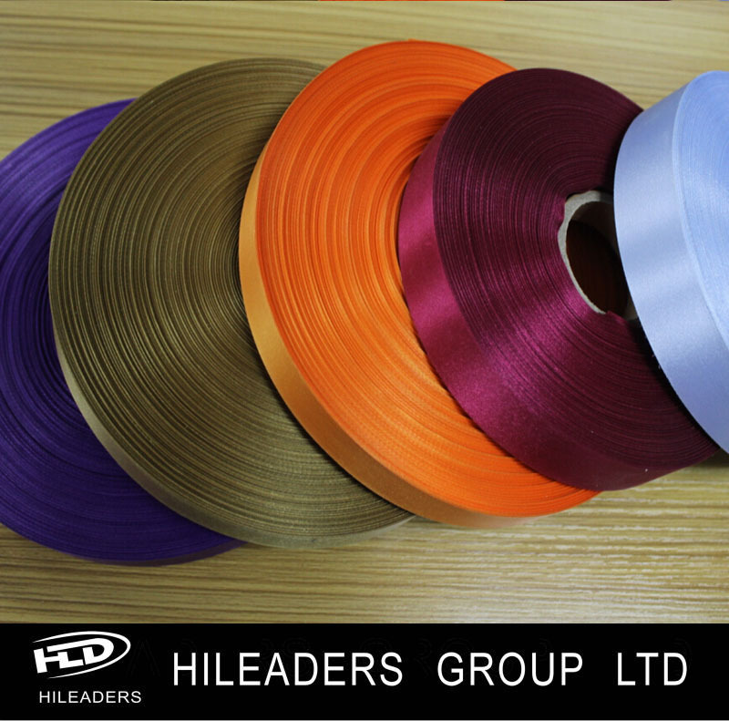 BSL Colorful Satin Label Ribbon For Clothing