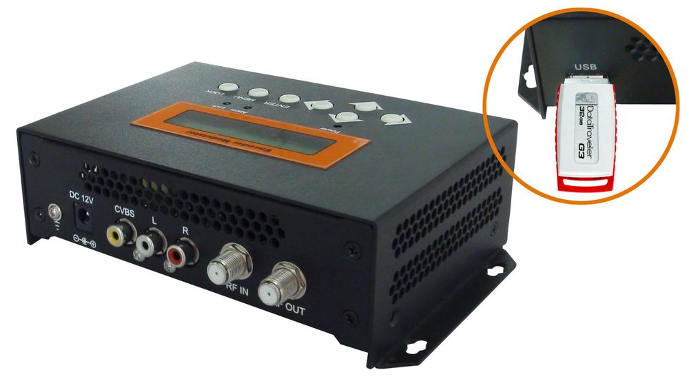 Cable Tv Equipment With Usb Encoder Modulator(dvbc/dvbt/dtmb/atsc