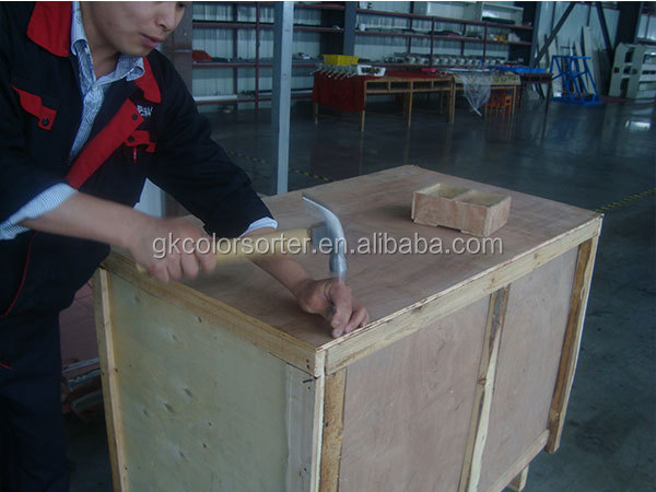 optical selection for barley and yellow corn color separator/maize kernels color sorter