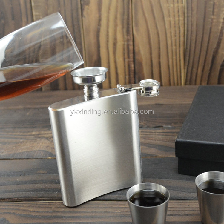 携帯酒瓶には購入を販売ホット水9ozデカールロゴ仕入れ・メーカー・工場