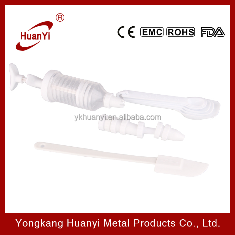 cake decorating tools set with different shapes nozzle