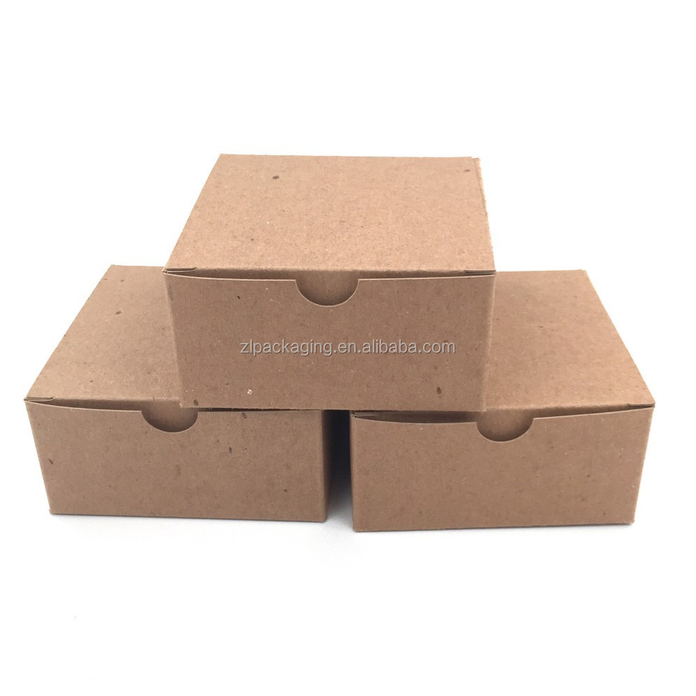 natural kraft tuck top gift boxes