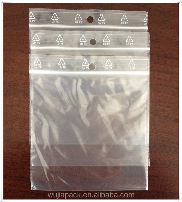 LDPE custom printed ziplock bag